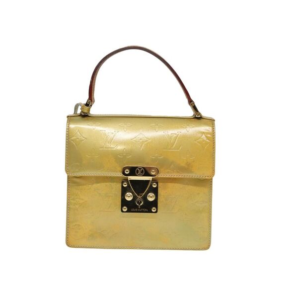 Pre Loved louis vuitton  Spring Street Women Yellow Handbags - Picture 2 of 8